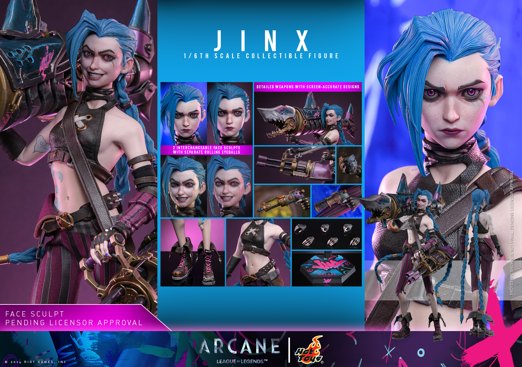 Hot Toys TMS137 Arcane - Jinx