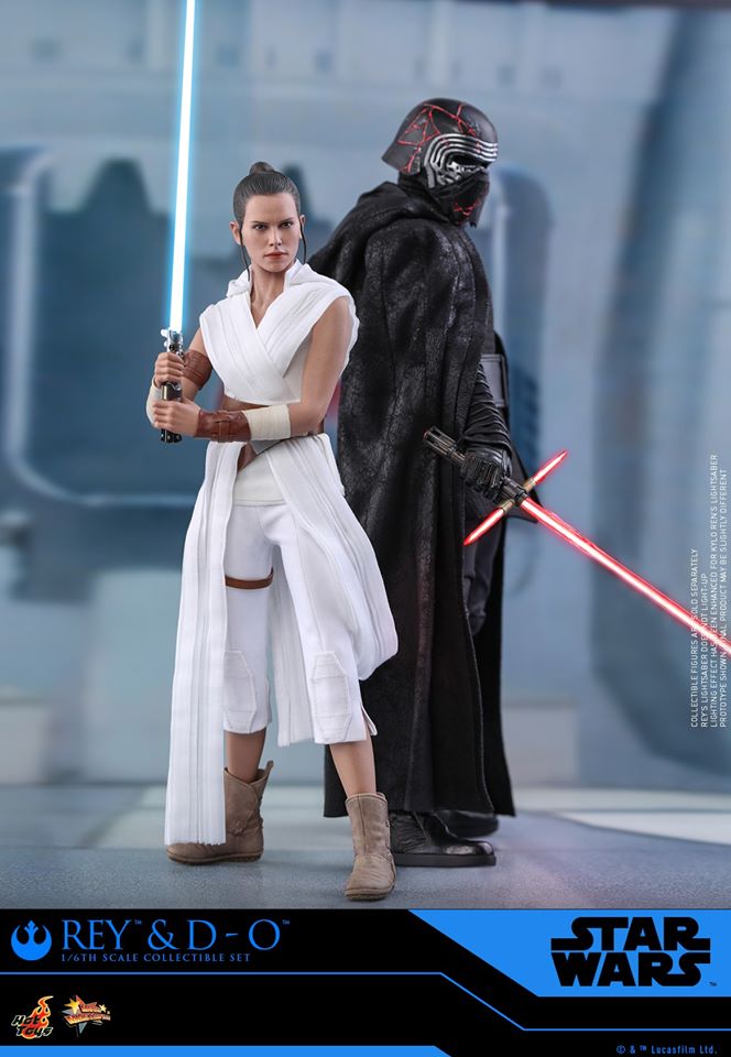 Hot Toys MMS559 Star Wars: The Rise of Skywalker 1/6 Rey and D-O