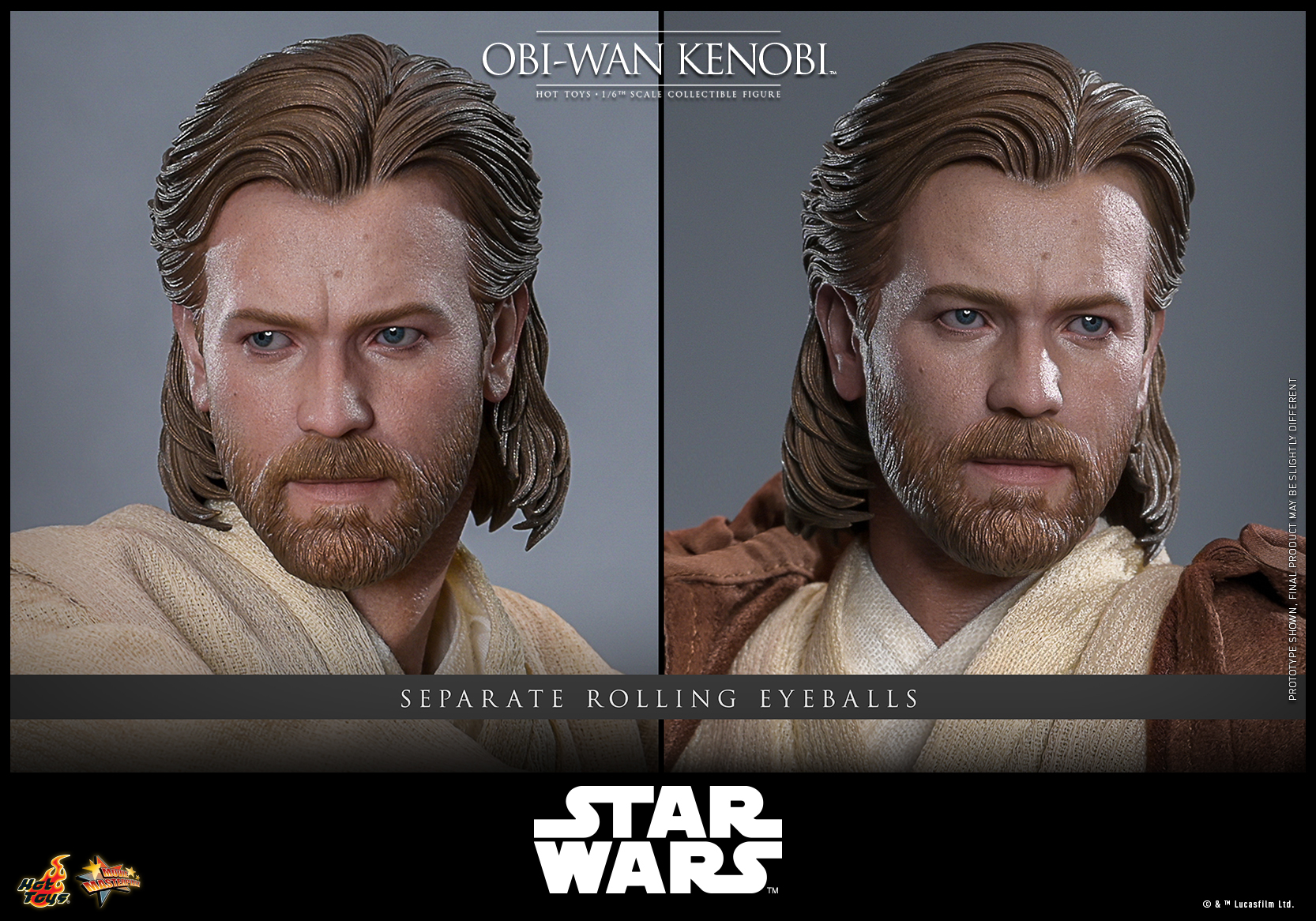 Hot Toys MMS808 Star Wars: Attack Of The Clones - Obi-Wan Kenobi