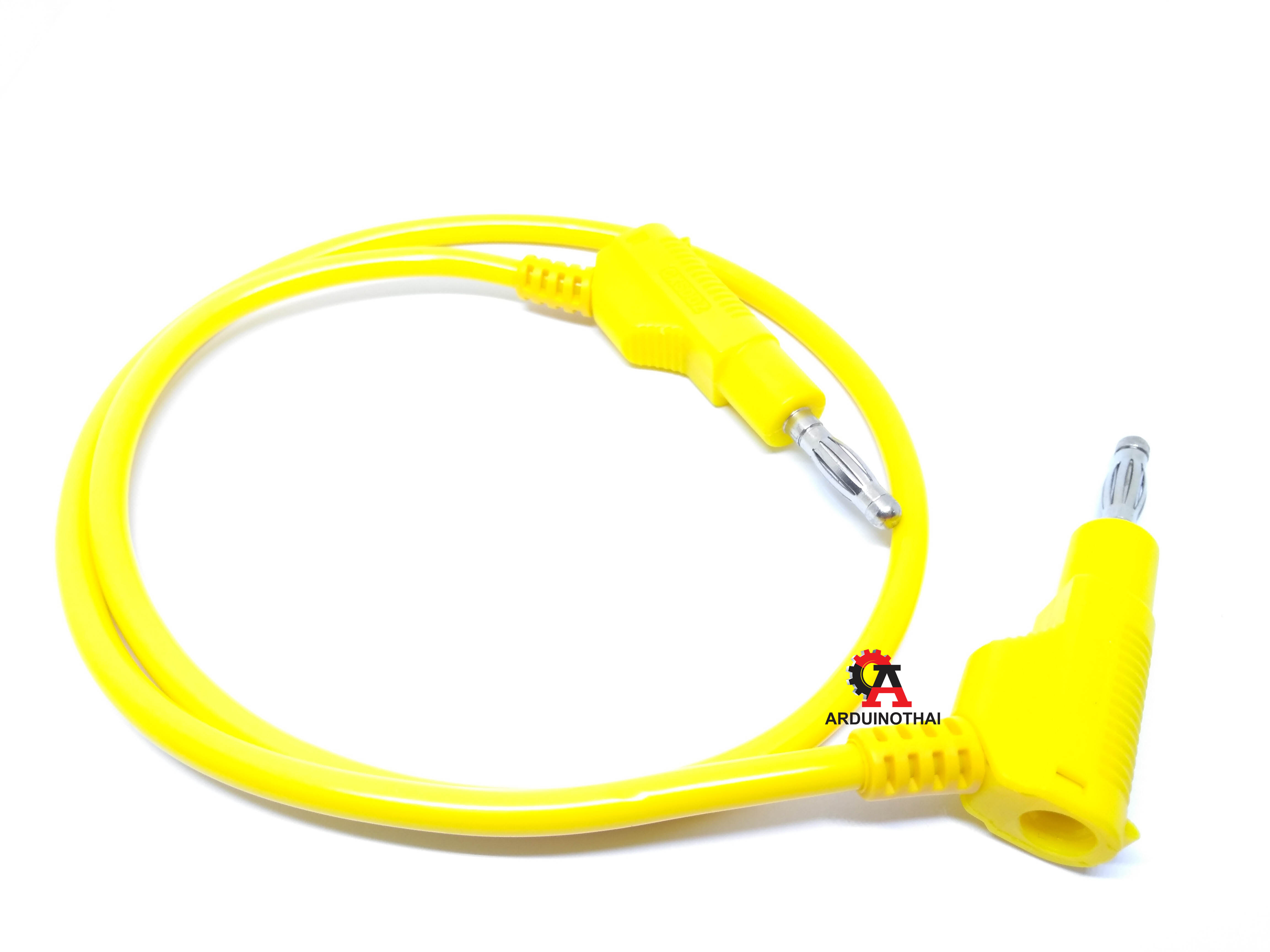 Banana to Banana ขนาด 4mm ยาว 50 cm อย่างดี