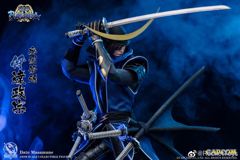 ROCKETTOYS x CAPCOM ROC-001 1/6 Sengoku Basara - Date Masamune