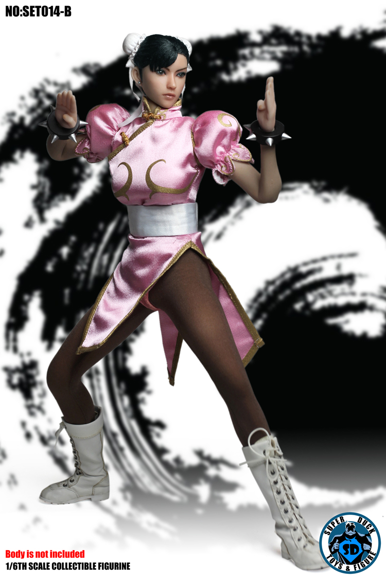 SUPER DUCK SET014-A 1/6 Cosplay China Fighting Goddess (Blue)