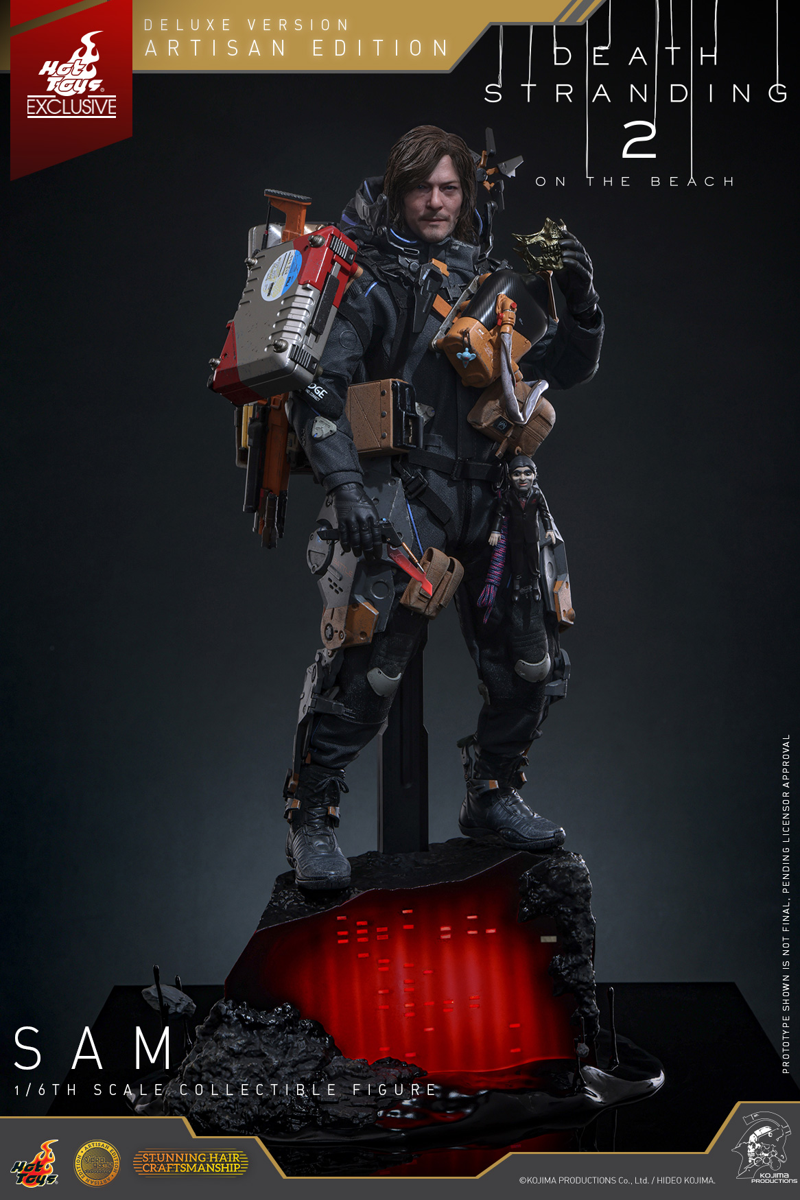 Hot Toys VGM77AE Death Stranding 2: On the Beach - Sam (Artisan Edition Deluxe Version) [Hot Toys Exclusive]
