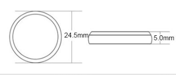 OT182 ถ่าน Panasonic CR2450 ของแท้ 100 % ถ่านใหม่