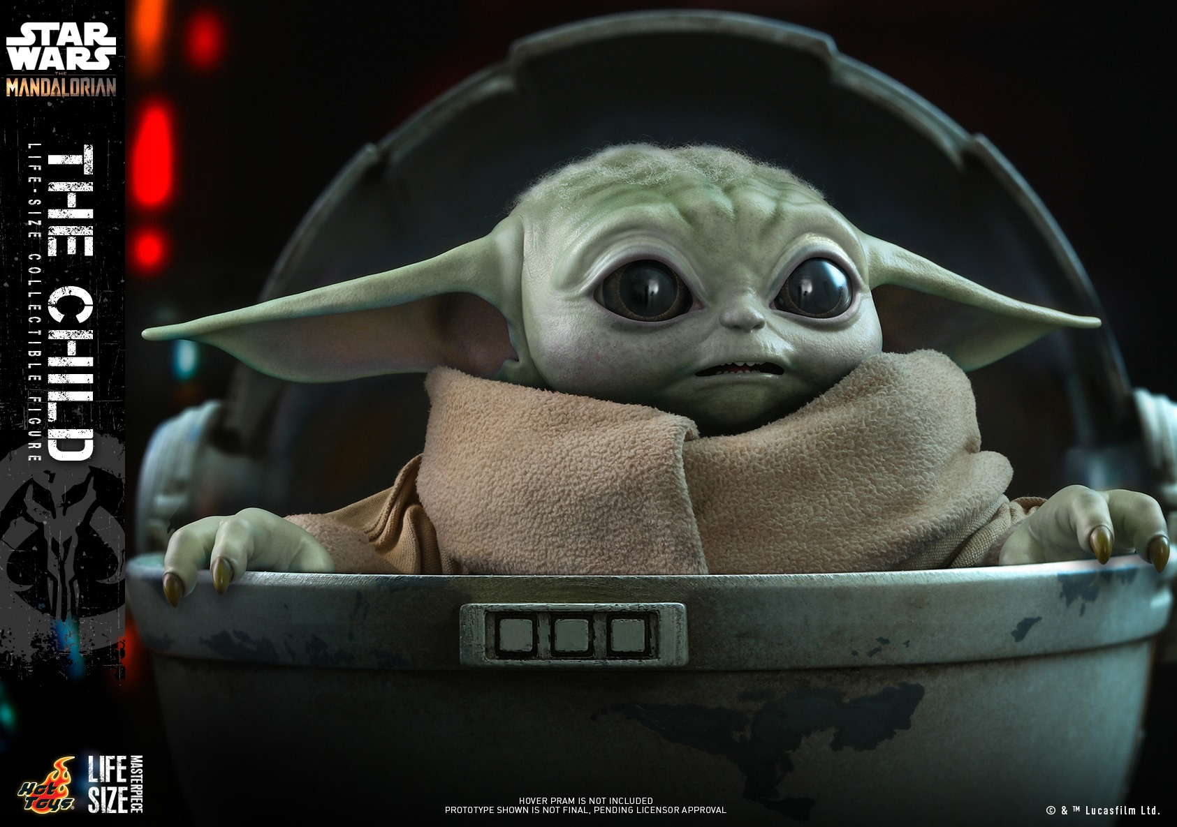 Hot Toys LMS013 The Mandalorian - The Child (Life-Size)