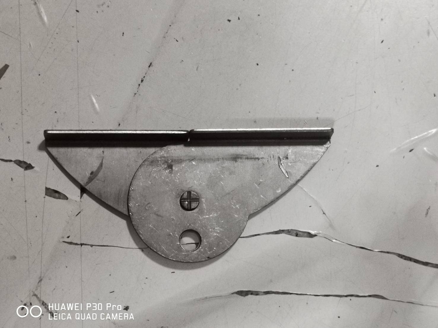 AC11 ข้อพับเหล้ก DIY สำหรับ ทำบันไดพับ สะพานยกมอเตอร์ไซ