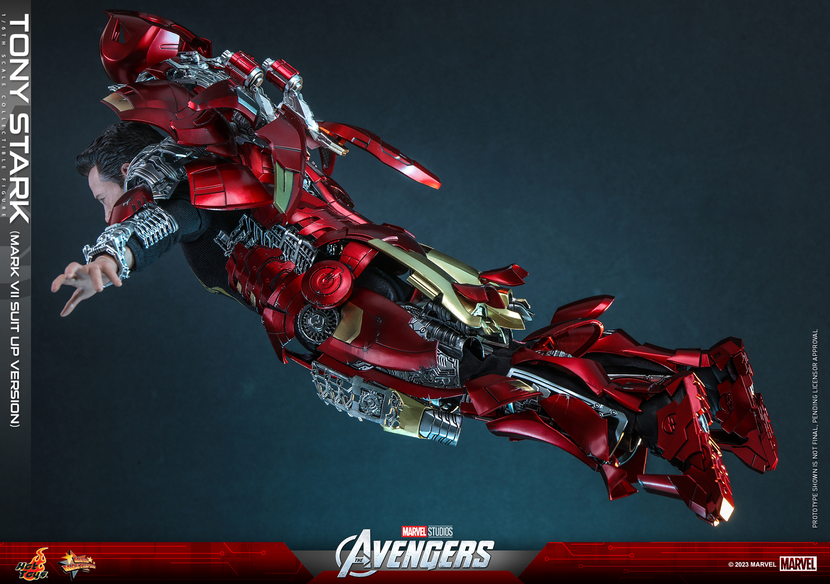 Hot Toys MMS718 1/6 The Avengers - Tony Stark (Mark VII Suit up Version)