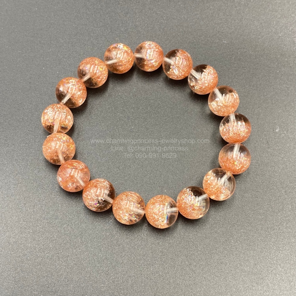 Tangerine Quartz แทนเจอรีนควอตซ์ 12 mm หินสำหรับการแสวงหาความสามารถใหม่ ๆ ที่จะเปลี่ยนแปลงบางส่วนของชีวิตของเรา