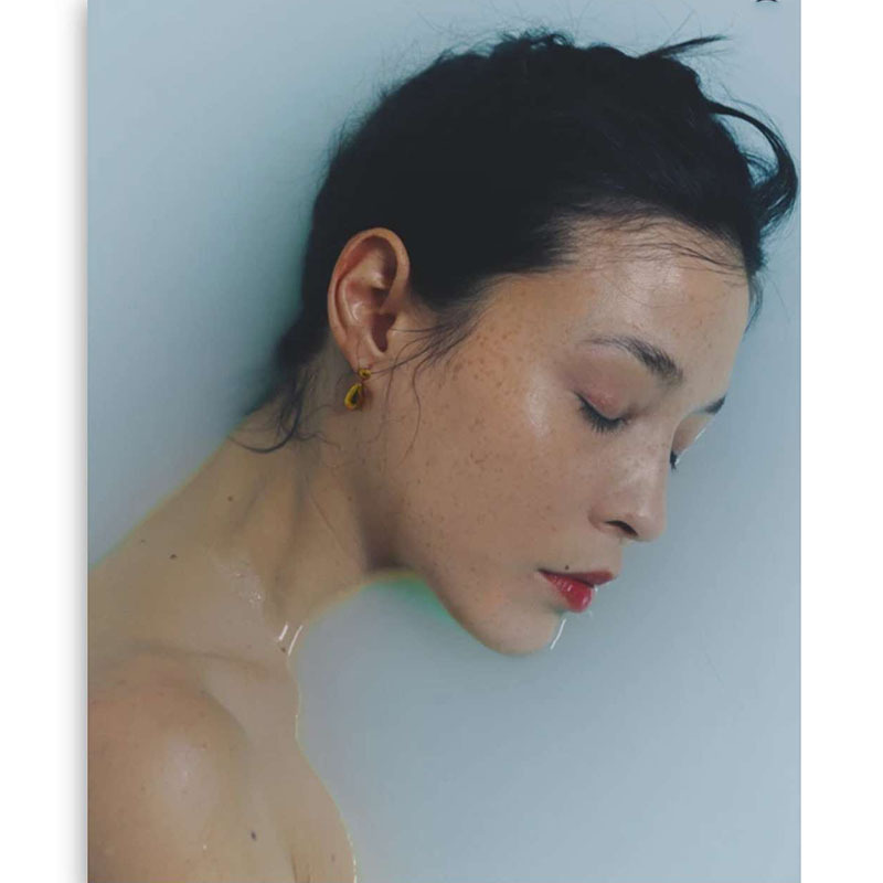 ต่างหูสำหรับผิวแพ้ง่าย Ovari_ET873C