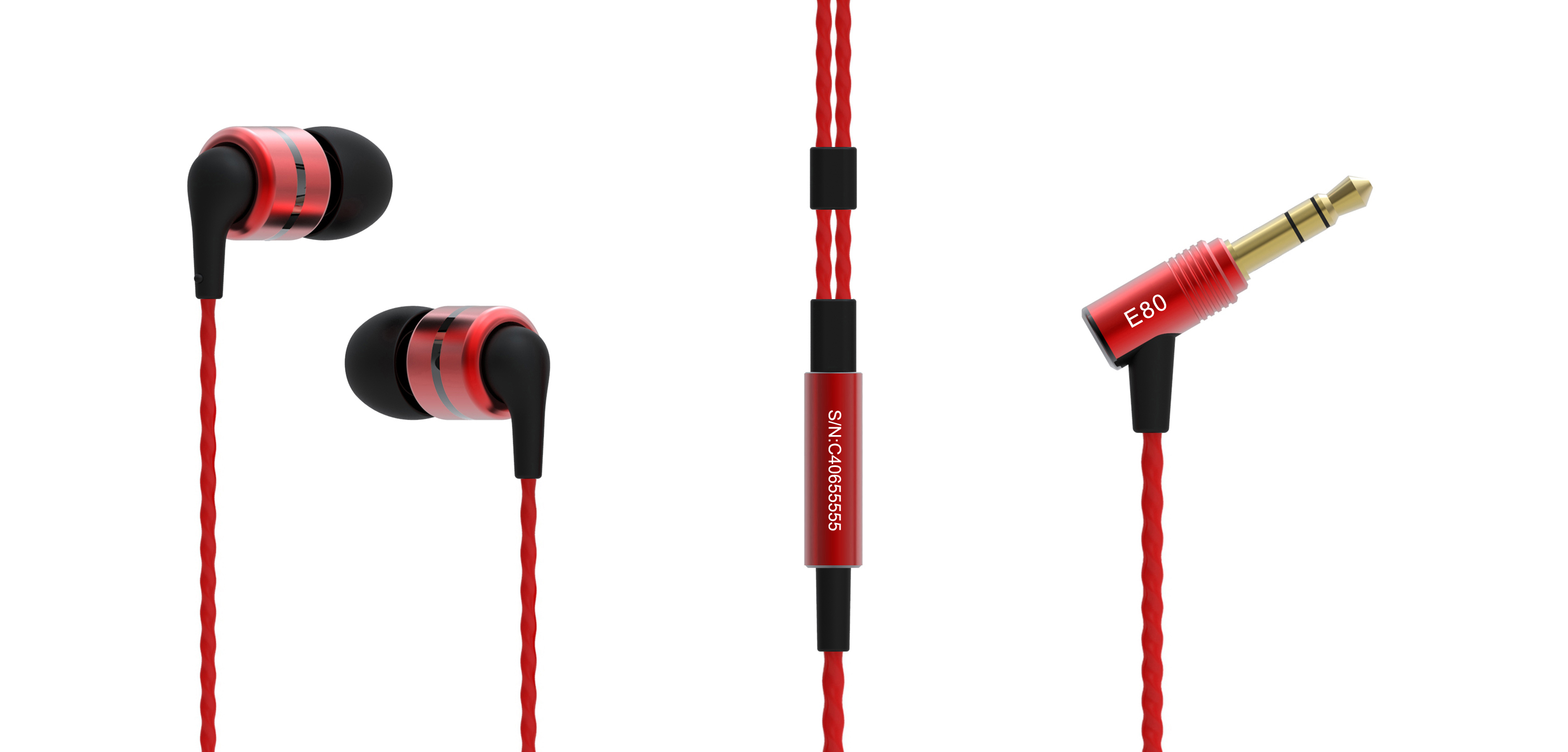 ขาย หูฟัง soundmagic E80S หูฟังมีไมค์ เสียงดีฟังสนุก แถม Comply 3คู่ -โปรลดราคา50%-