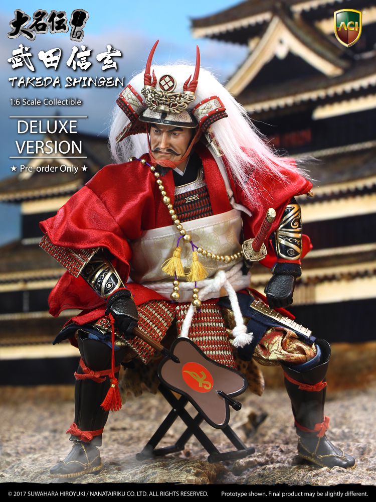 ACI Toys ACI-32SP 1/6 TAKEDA SHINGEN (Suwahara Hiroyuki's Daimyo Series)