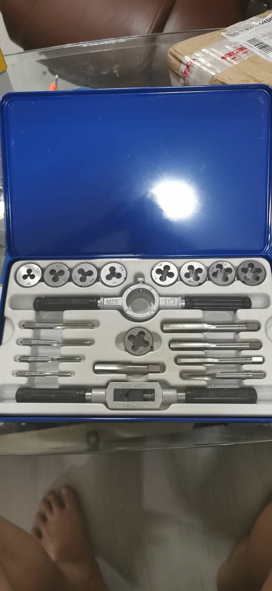 SC05 ชุดต๊าป 20 ชิ้น คุณภาพสูง กล่องเหล้ก งานเก่าเก็บ