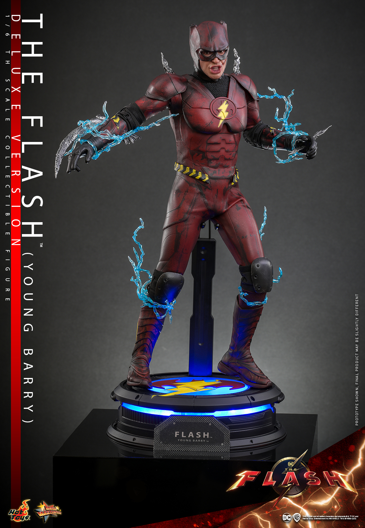 Hot Toys MMS724 1/6 The Flash - The Flash (Young Barry) [Deluxe Version]