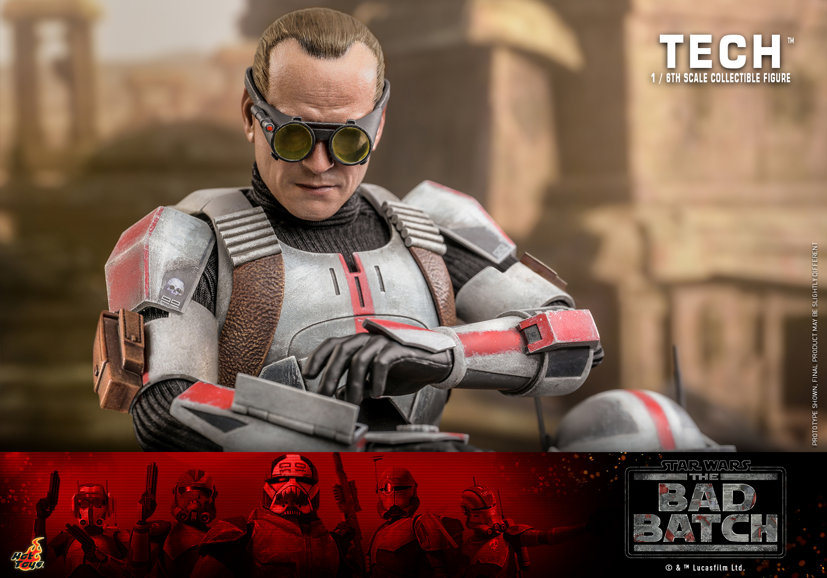 Hot Toys TMS098 1/6 Star Wars: The Bad Batch™ - Tech™