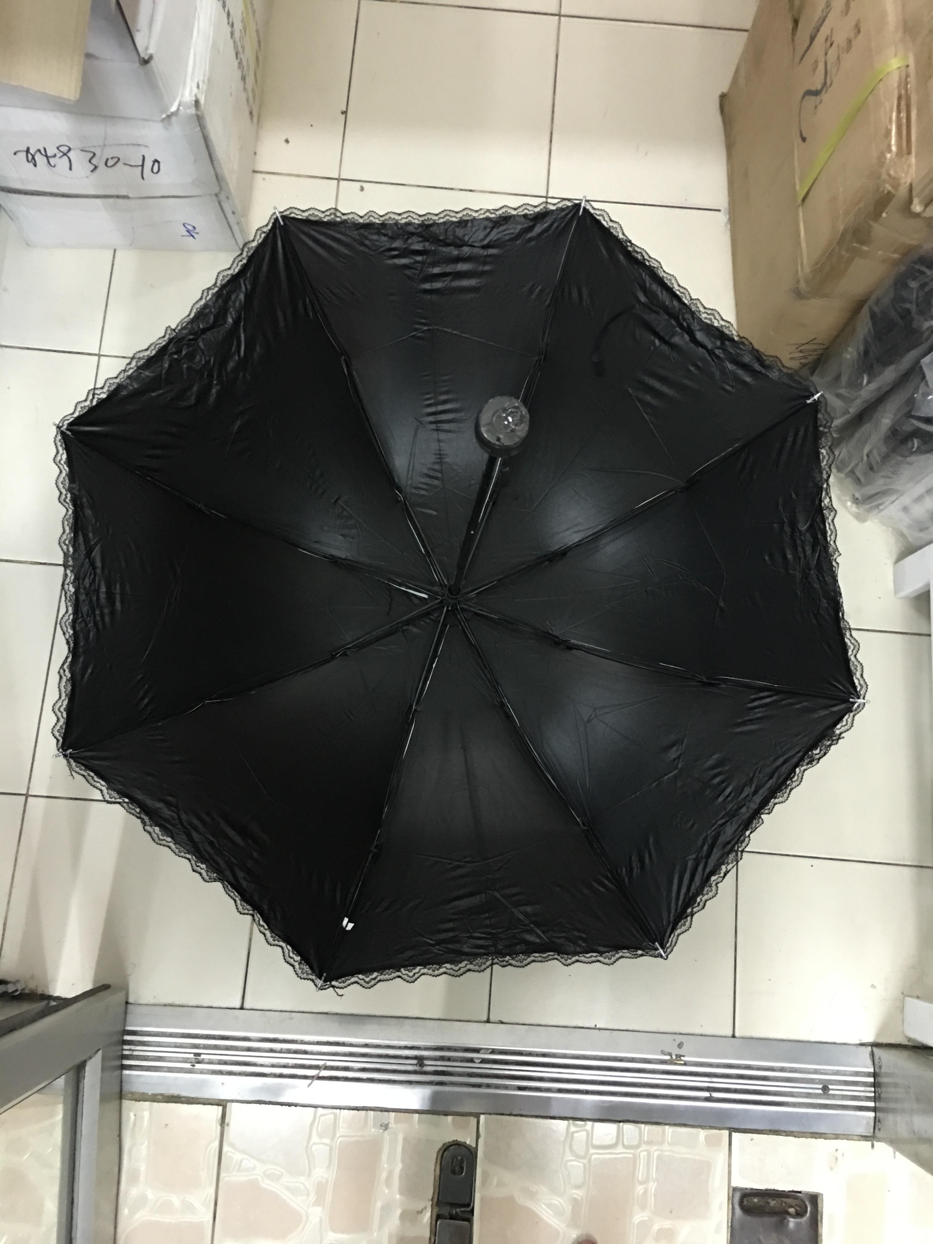 ร่มโค้งแฟชั่นมีระบาย รหัส8009