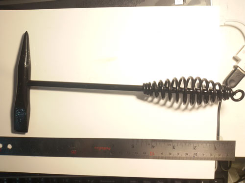 HM01 ฆ้อนเคาะขี้เชื่อม ขี้แสล็ก ช่วยให้งานเชื่อมแข็งแกร่งกว่าเดิม พร้อมสปริง ด้ามลดแรงสะท้อน