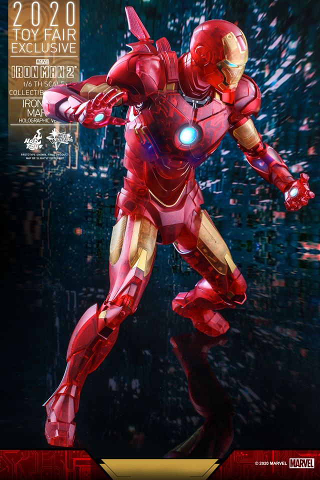 Hot Toys MMS568 IRON MAN 2 - IRON MAN MARK IV (HOLOGRAPHIC VERSION)