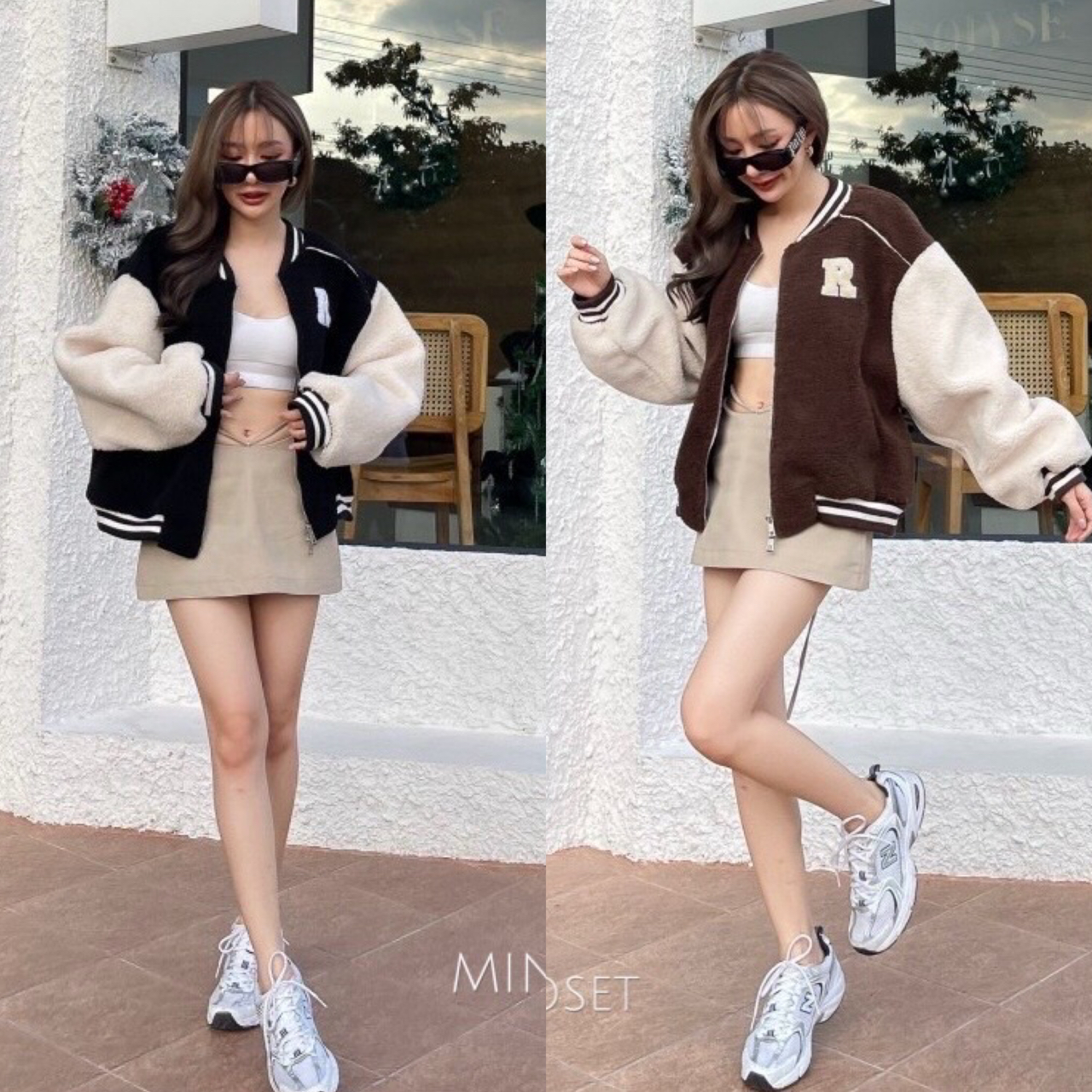 เสื้อแจ็คเก็ตแนวสตรีท ใส่ได้ทั้งชาย / หญิง