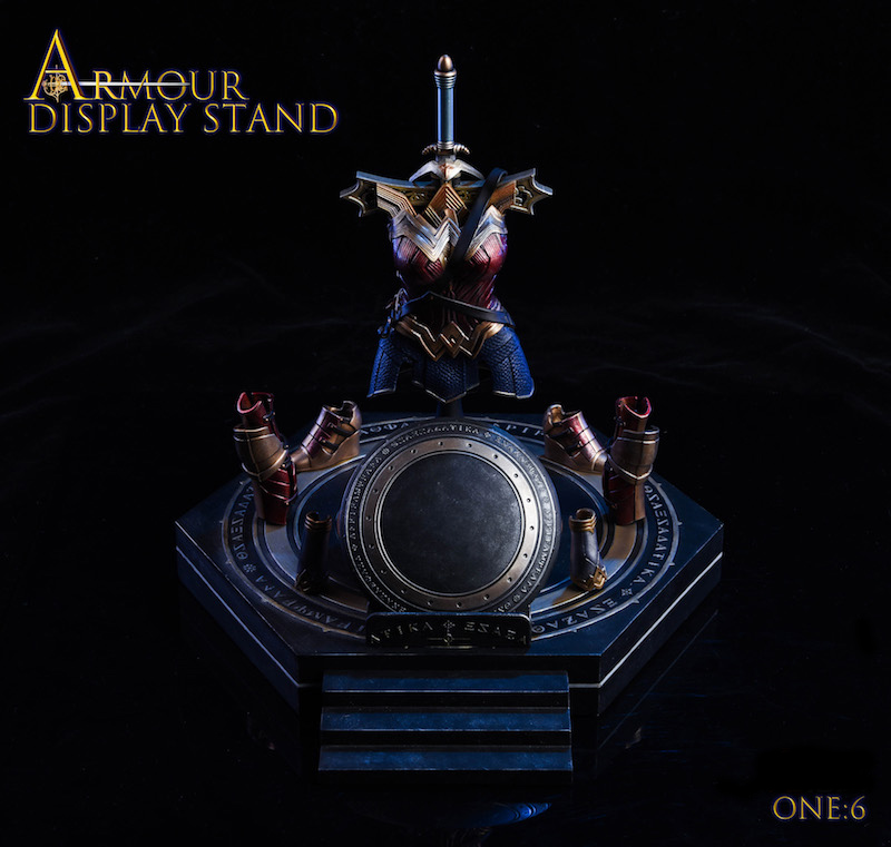 TYStoys SJT-A 1/6 Armour Display Stand - Amazon female fighter Battle Armor
