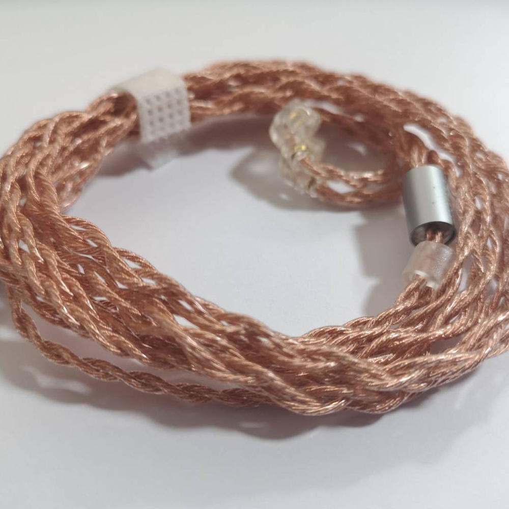 ขาย TFZ TC-3 สายอัพเกรดหูฟัง ทองแดงถักสายชุบเงิน 8 แกน ระดับ HiFi