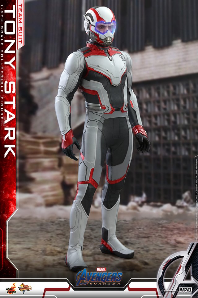 Hot Toys MMS537 Avengers: Endgame - Tony Stark (Team Suit)