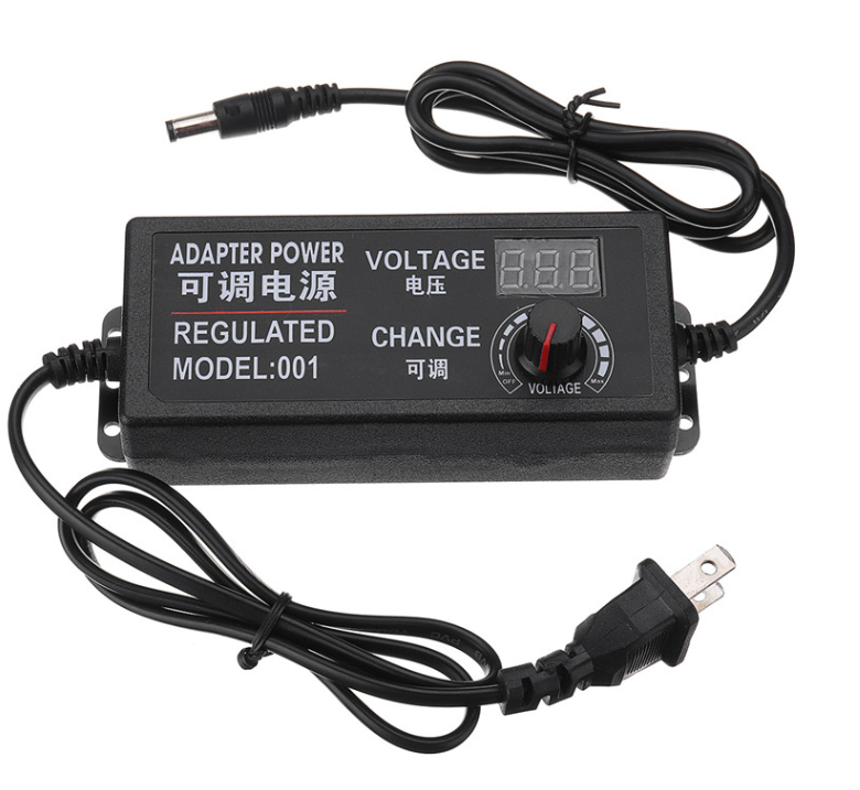 ADE01 อะแดปเตอร์ Adapter ปรับโวล์ทได้ 3-24 V 2 A หัวเสียบ 5.5 X 2.5 mm สำหรับ ชาร์จ โน๊ตบุค หรือแบตสว่านไร้สาย
