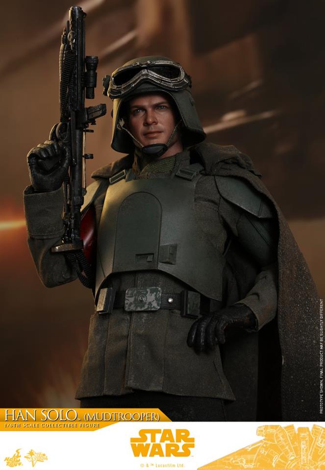 Hot Toys MMS493 SOLO: A STAR WARS STORY - HAN SOLO (MUDTROOPER)