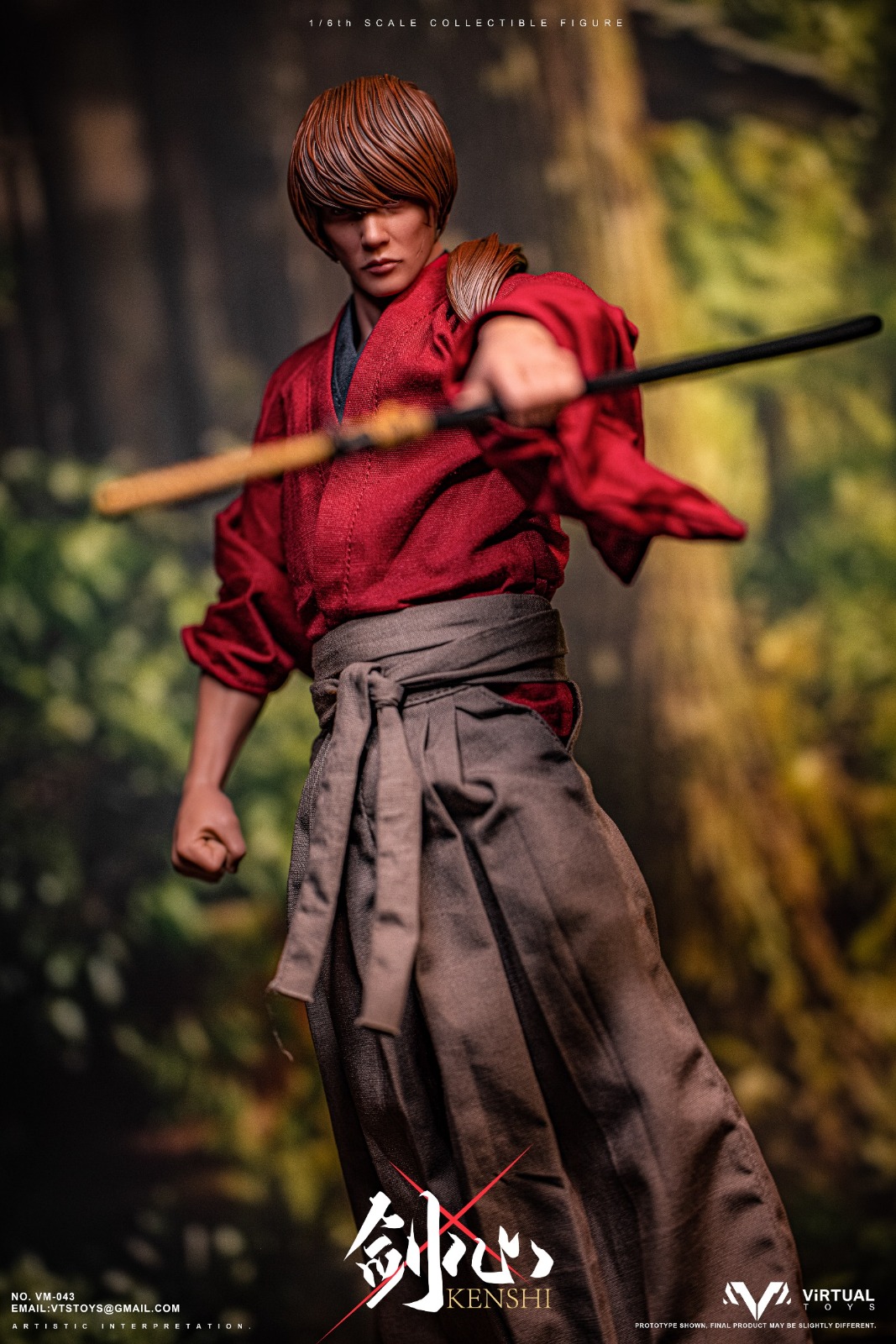 VTSTOYS VM-043A 1/6 KENSHI (Normal Ver.)