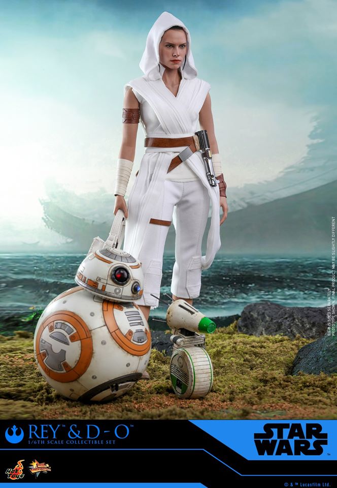 Hot Toys MMS559 Star Wars: The Rise of Skywalker 1/6 Rey and D-O