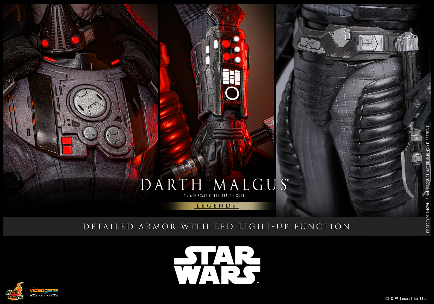 Hot Toys VGM70 Star Wars - Darth Malgus