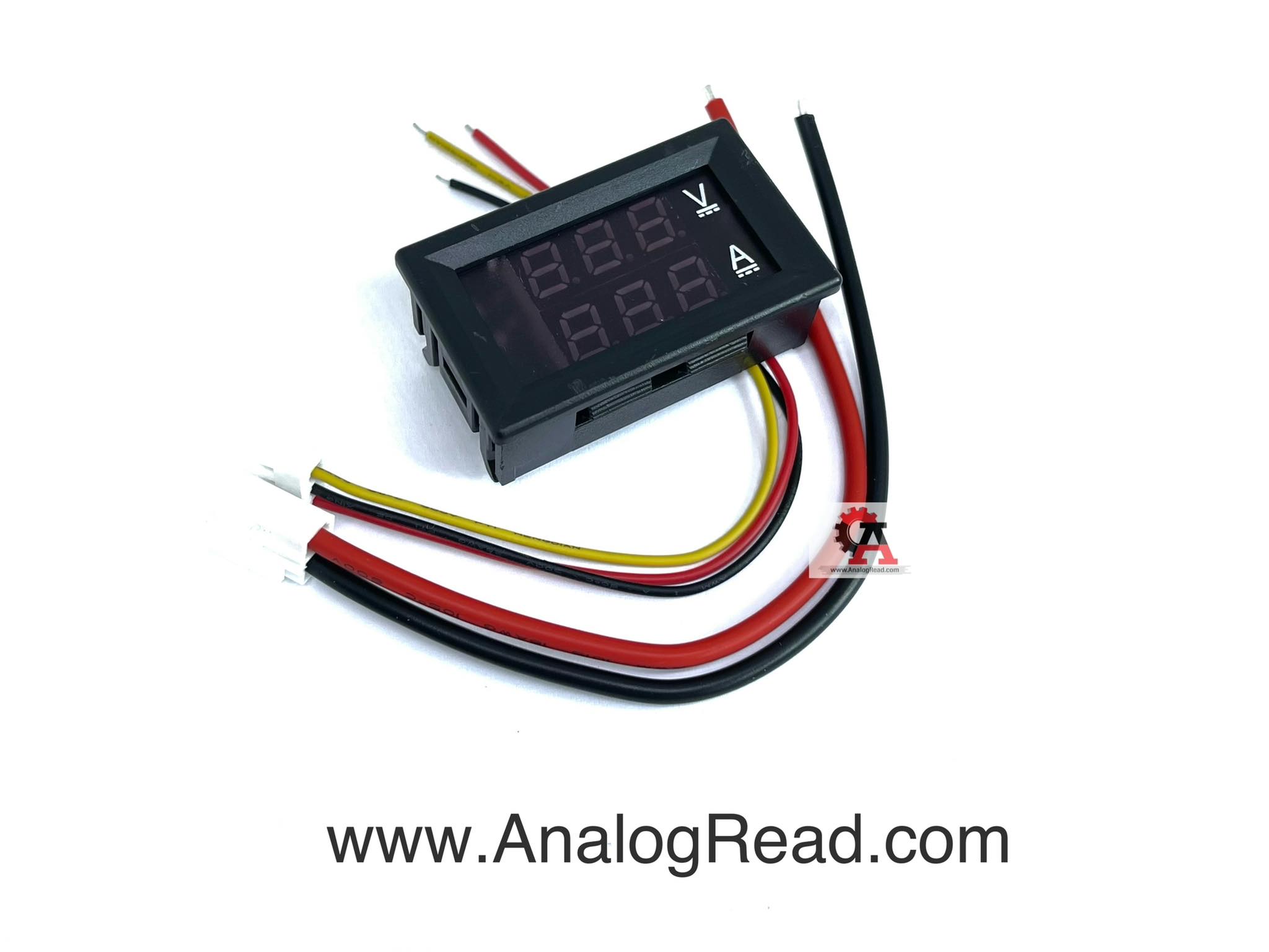 Digital VoltageCurrent Meter DC0-100V 50A Display สีแดง/แดง