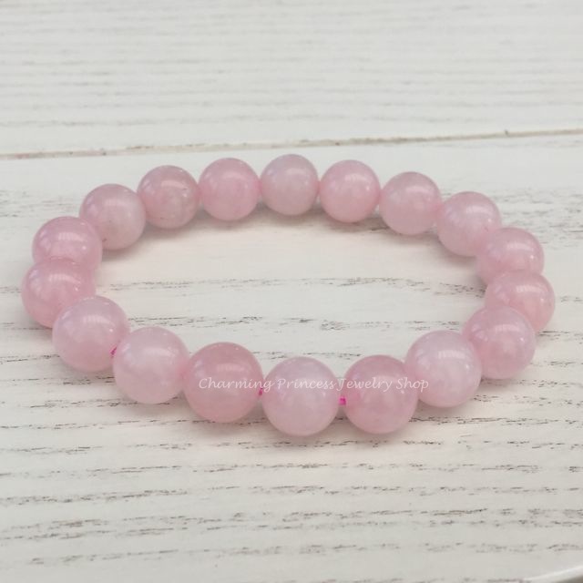 Rose Quartz โรสควอตซ์ 10 มม หินแห่งความเมตตา นำความรักมาให้