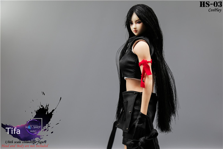 HatShot HS-03 1/6 Cosplay - Final Fantasy Tifa clothing set