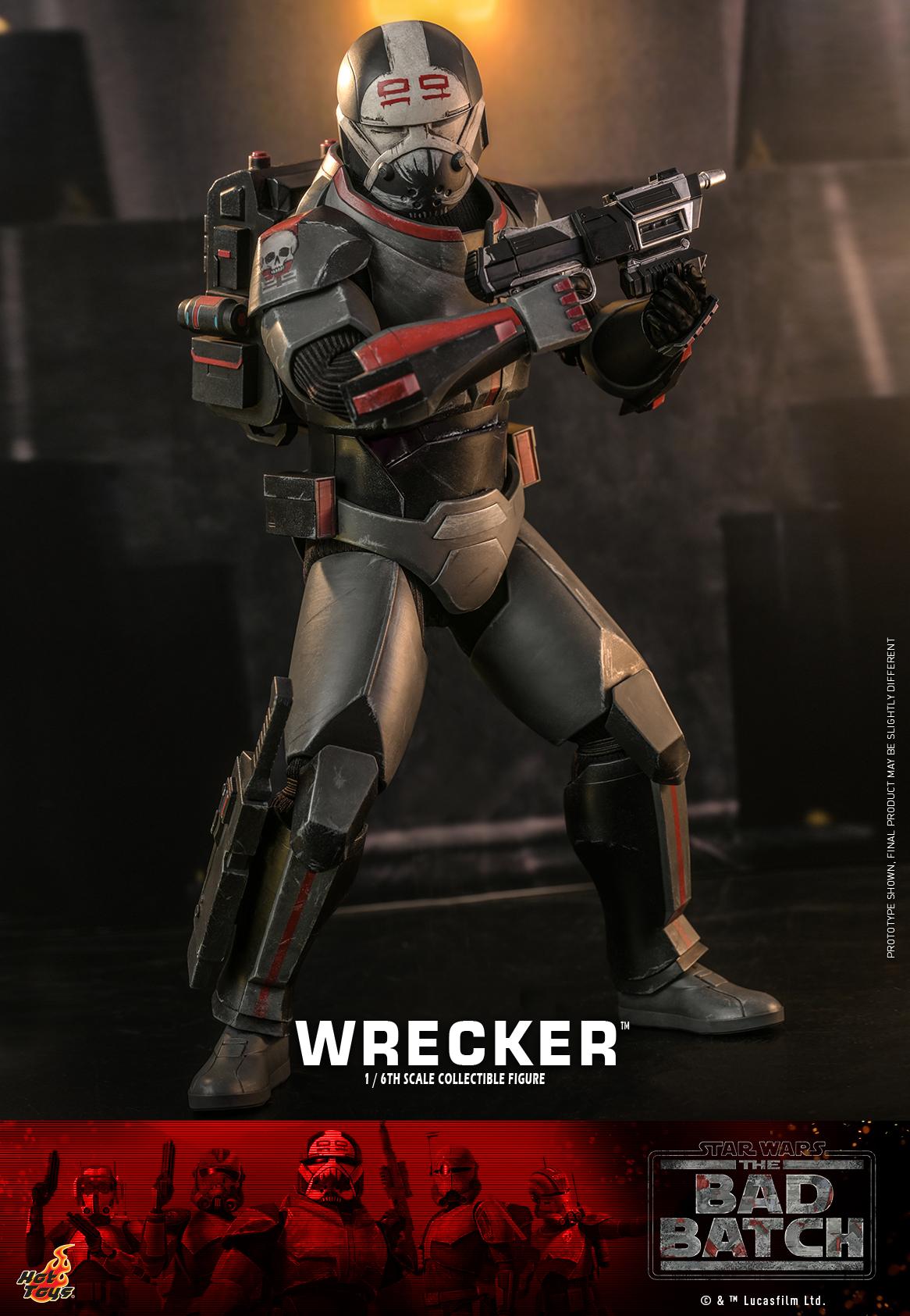 Hot Toys TMS099 1/6 Star Wars: The Bad Batch™ - Wrecker™