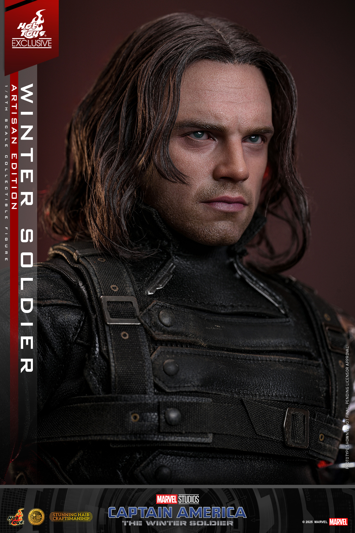 Hot Toys MMS790AEB Captain America: The Winter Soldier - Winter Soldier (Artisan Edition) (Special Edition) [Hot Toys Exclusive]