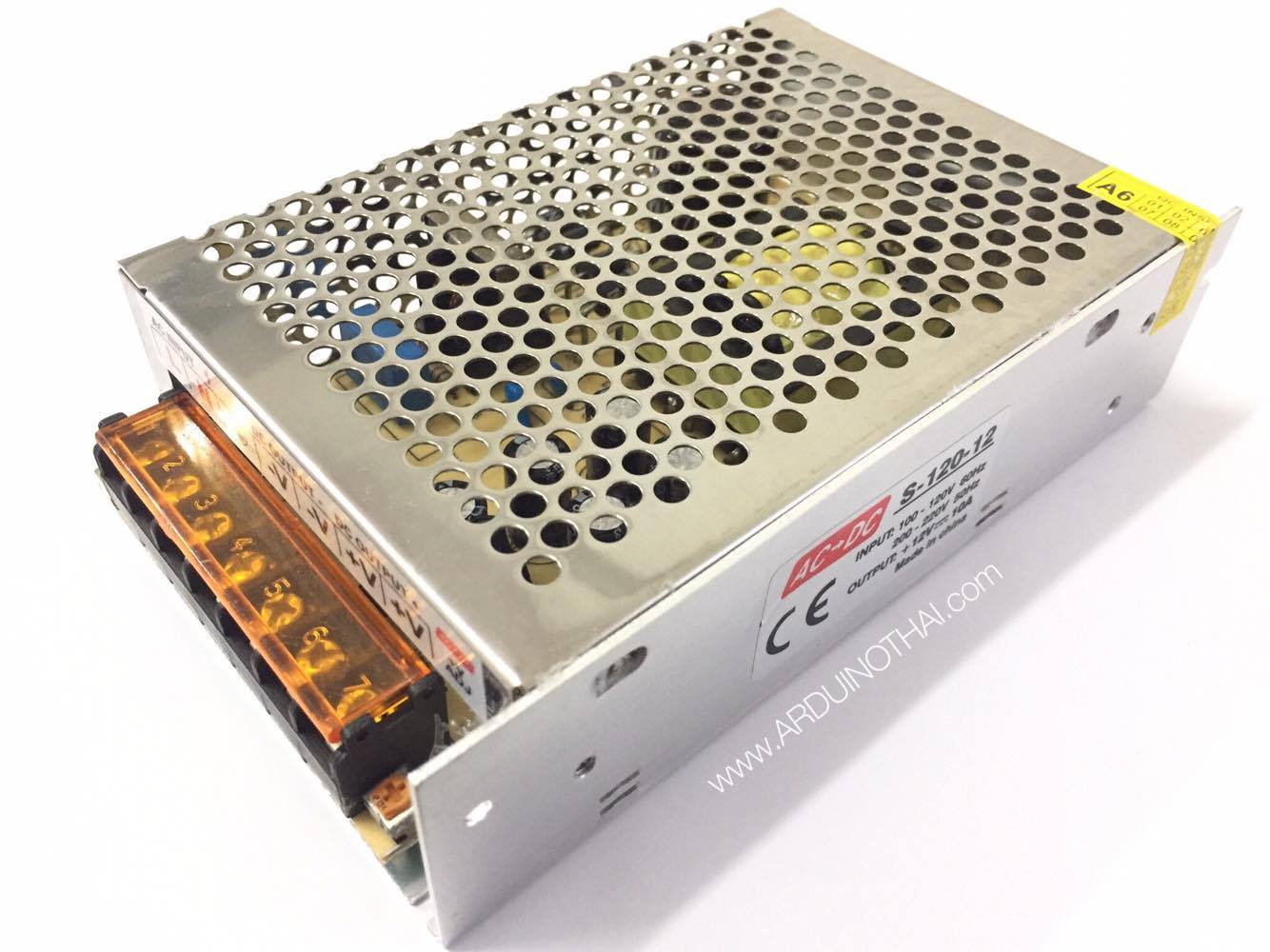 Switching 12V 10A แหล่งจ่ายไฟ 12V 10A