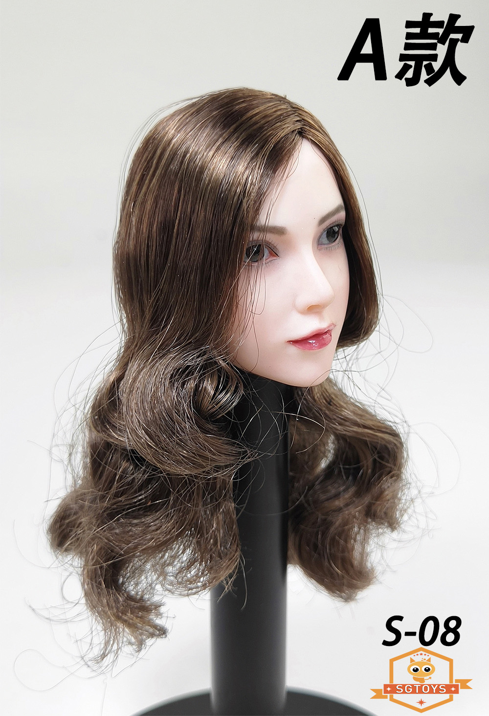 SGTOYS S-08 Female head carving