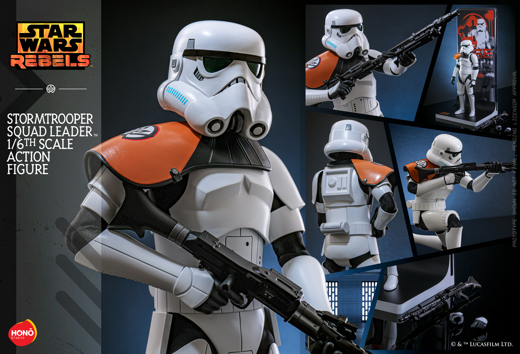 HONO STUDIO HS09 Star Wars: Rebels - Stormtrooper Squad Leader