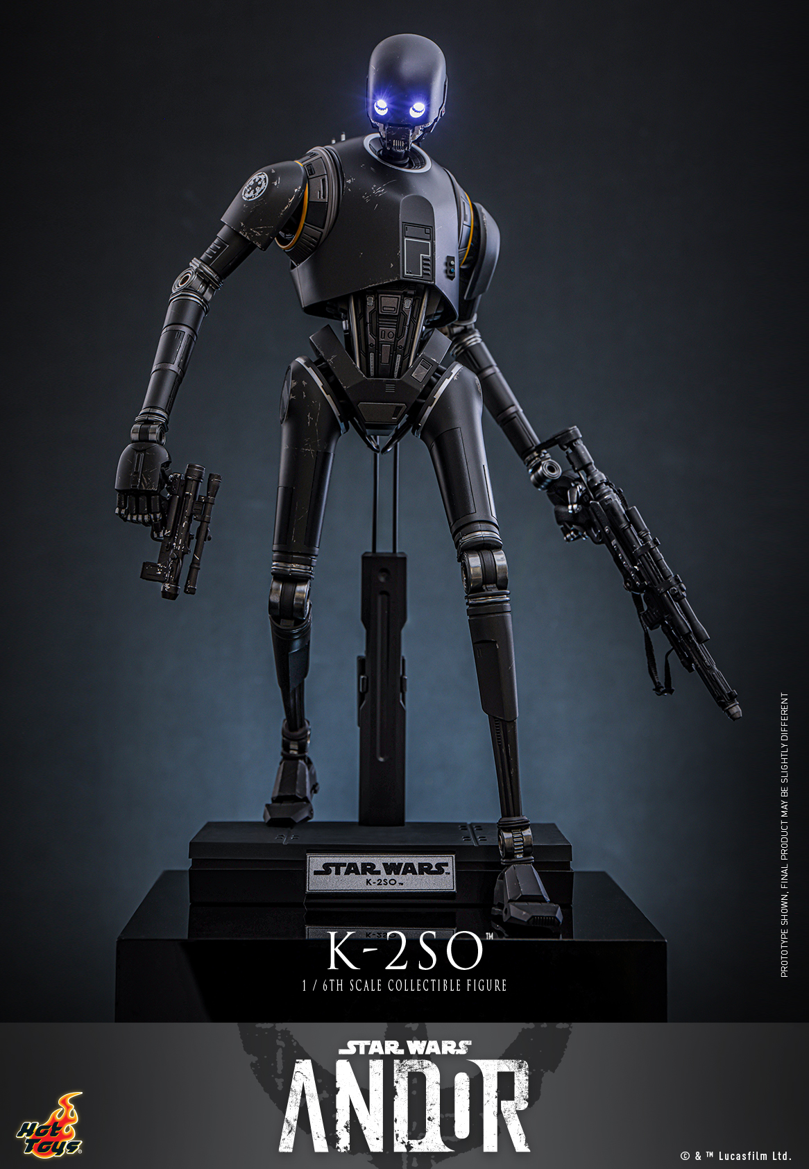 Hot Toys TMS156 Star Wars: Andor - K-2SO