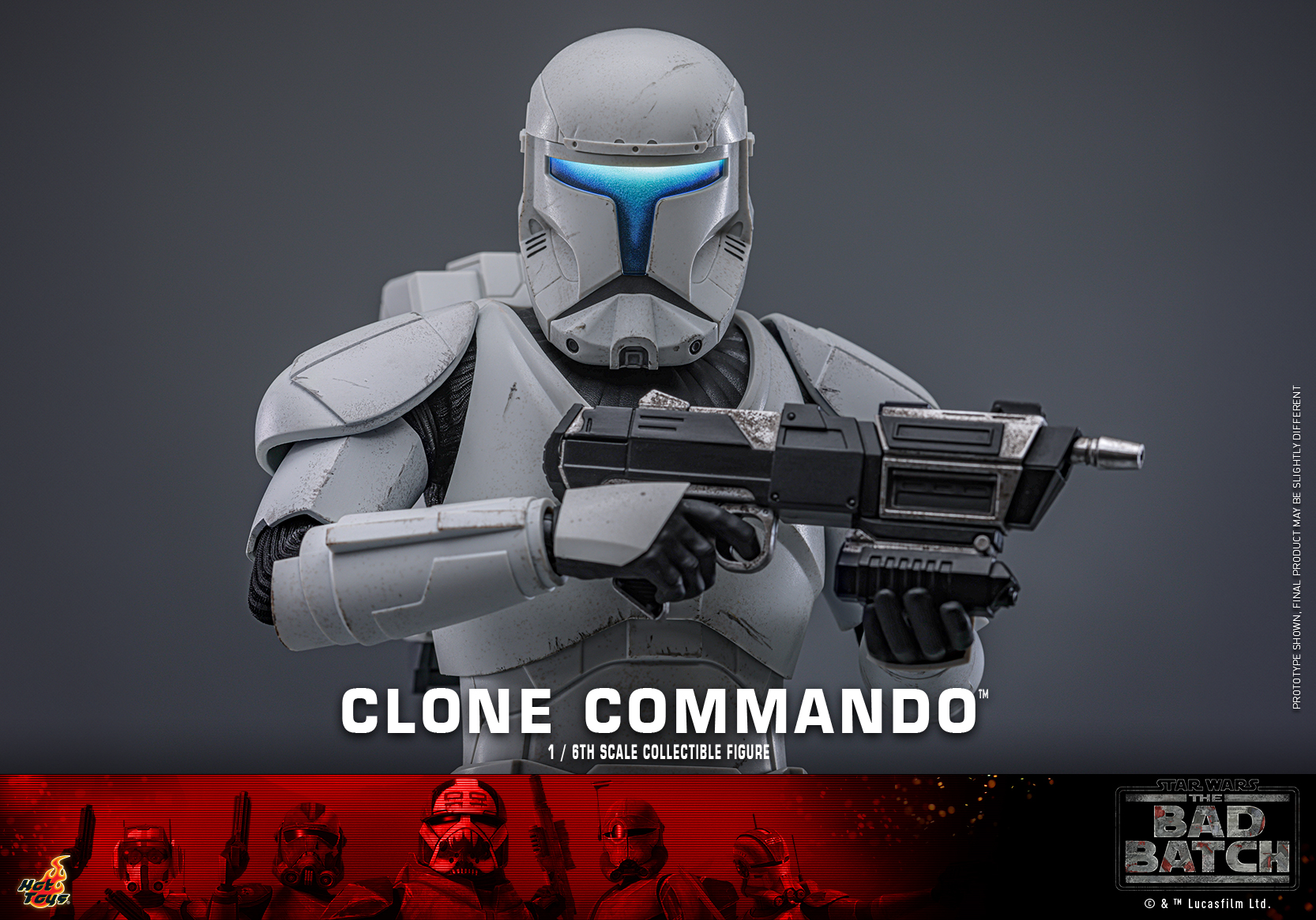 Hot Toys TMS131 Star Wars: The Bad Batch - Clone Commando