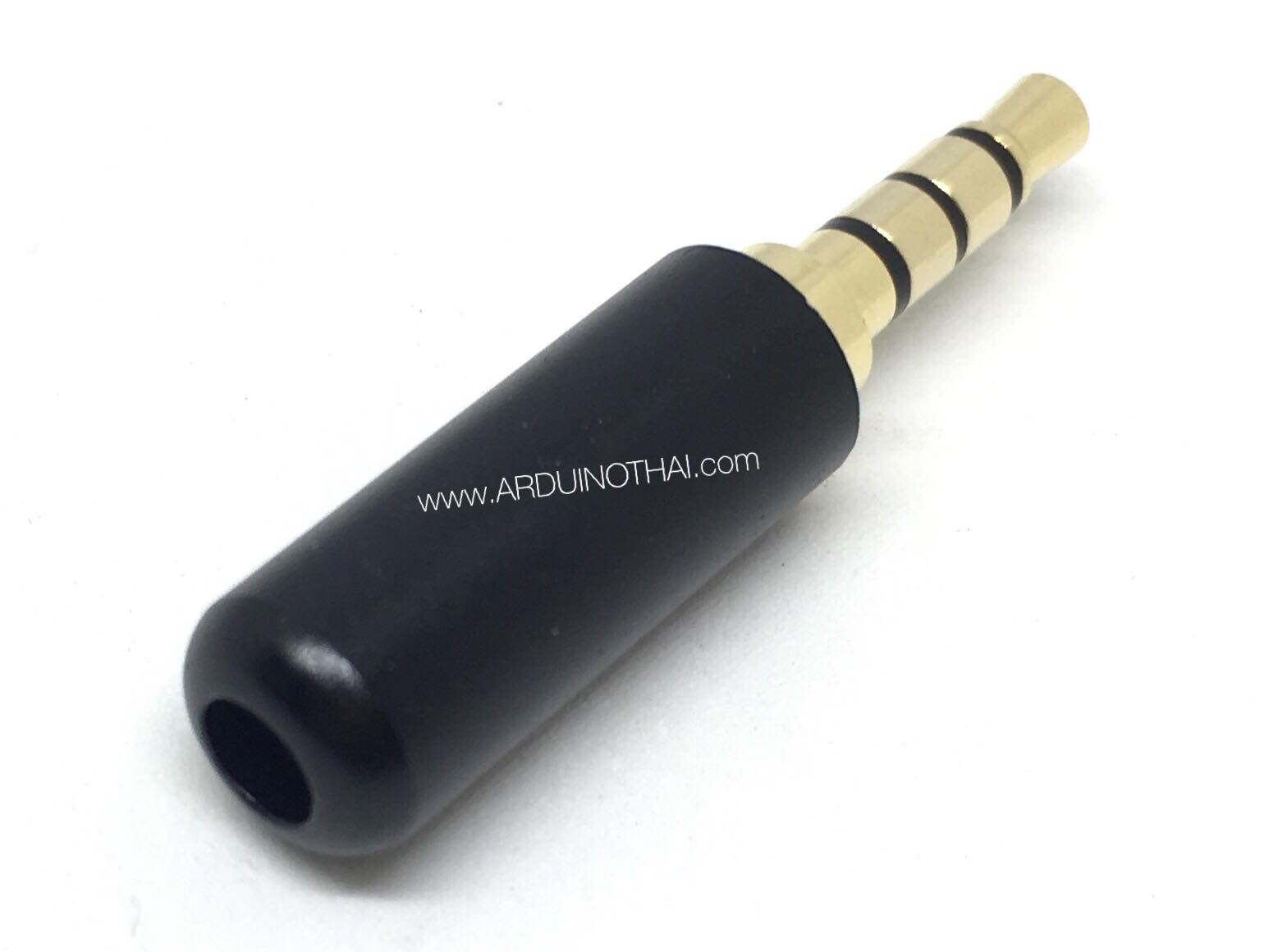 3.5 mm gold-plated headphone plug