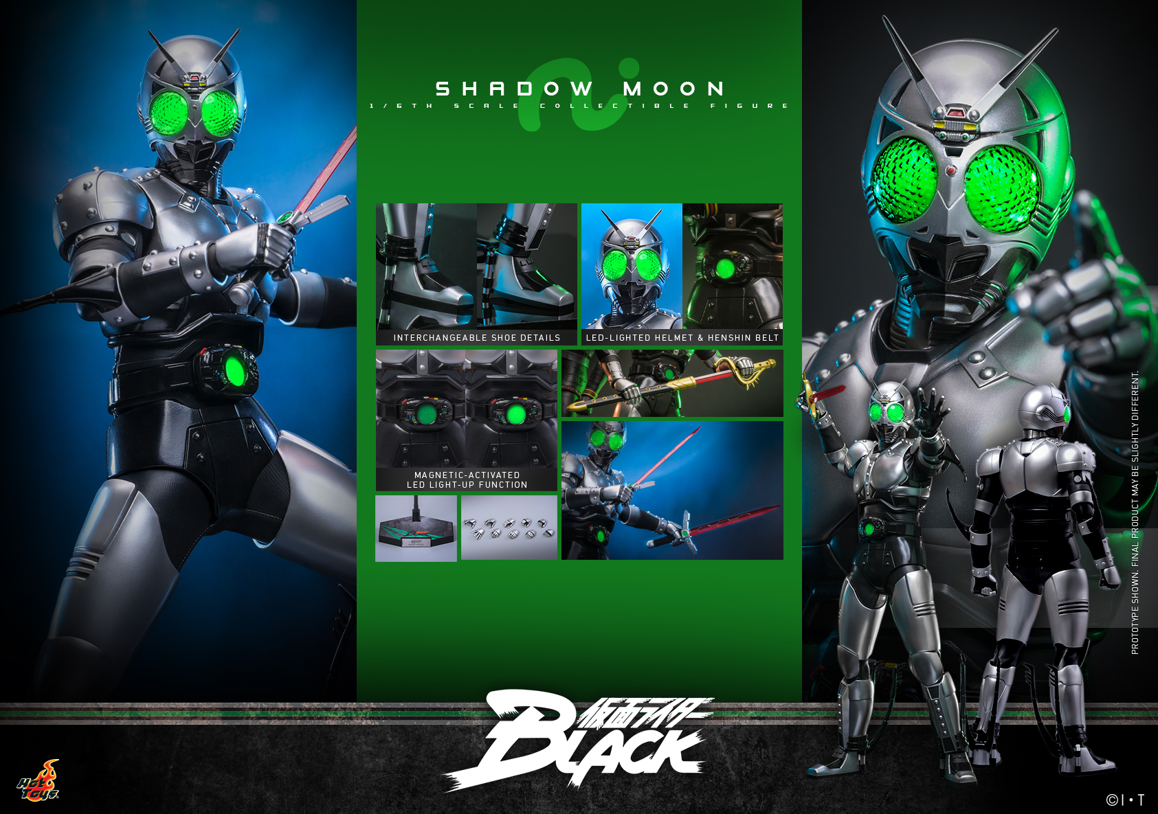 Hot Toys TMS159 Kamen Rider Black - Shadow Moon