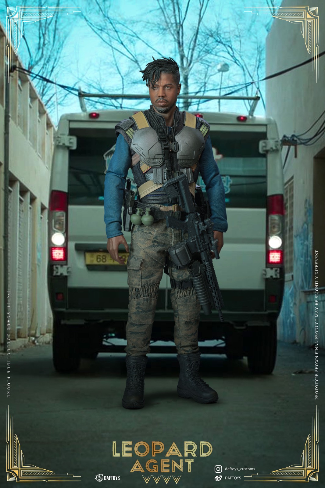 DAFTOYS F018 1/6 Leopard Agent (16F)