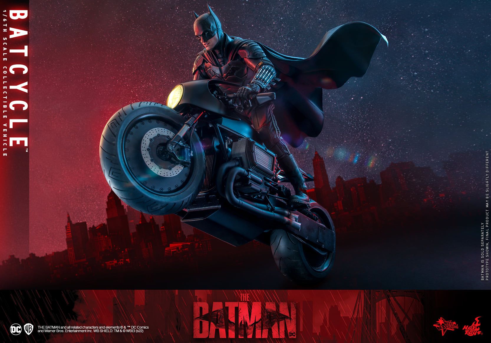 Hot Toys MMS642 1/6 The Batman - Batcycle