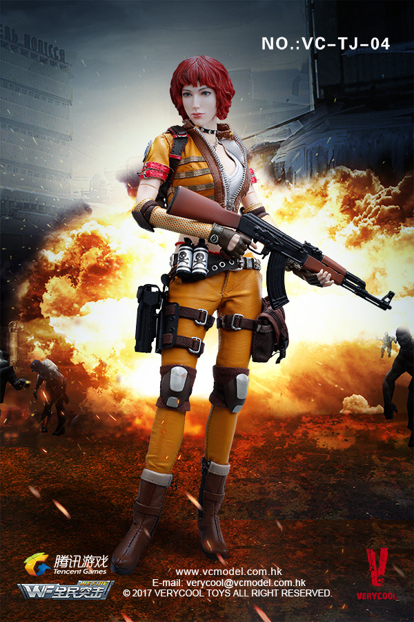 VERYCOOL VC-TJ-04 Wefire Of Tencent Game Fourth Bomb: Female Mercenary - Heart King