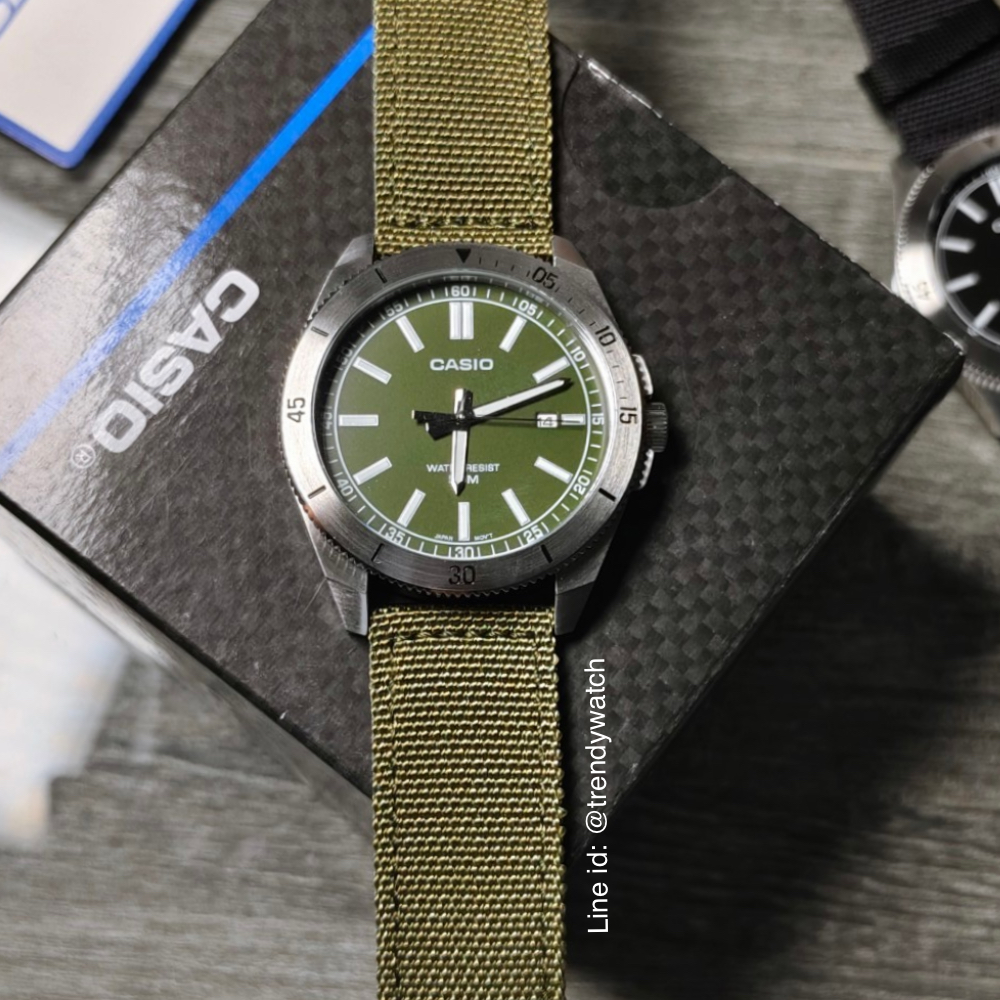 นาฬิกาข้อมือ Casio Standard Men MTP-E155 Series MTP-E155C-1E MTP-E155C-3E MTP-E155D-1E MTP-E155D-2E MTP-E155D-3E MTP-E155D-5E