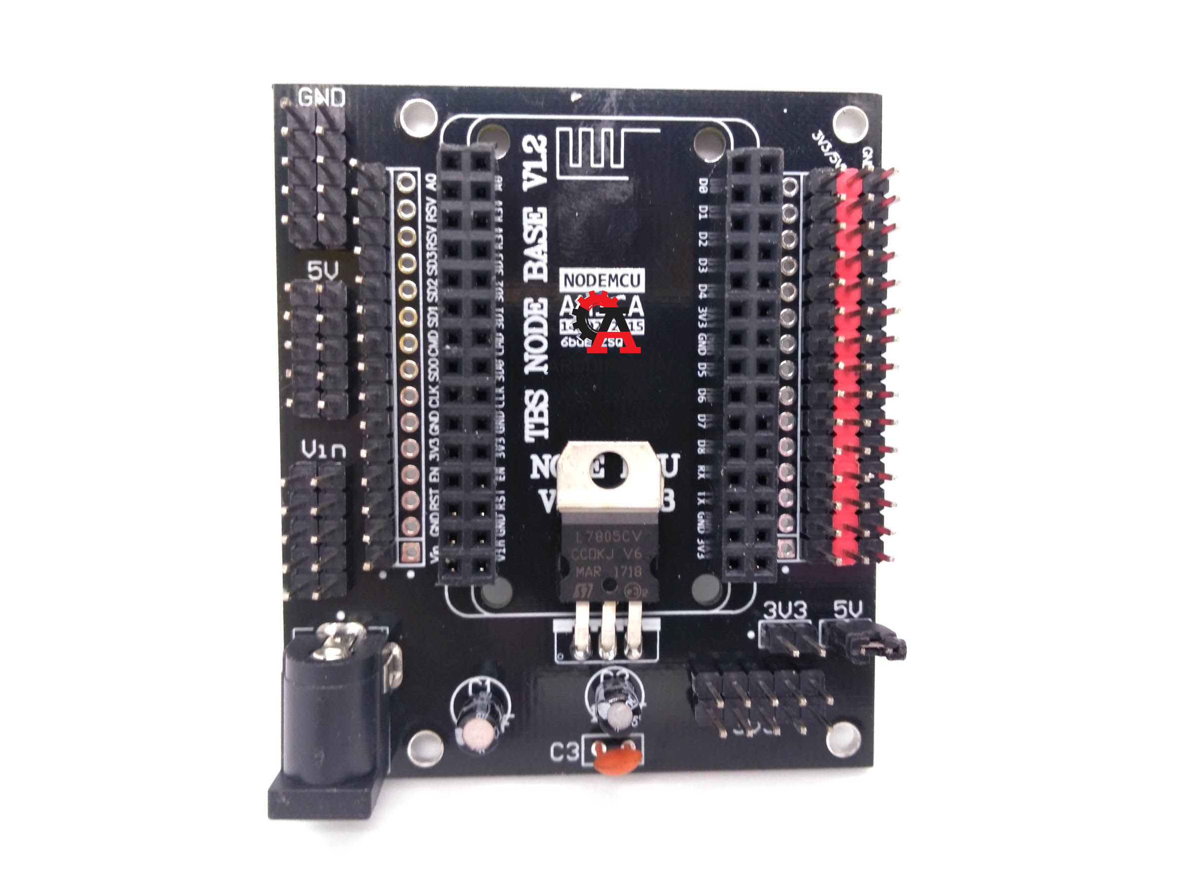 NodeMCU Base สำหรับ NodeMCU V2 และ V3