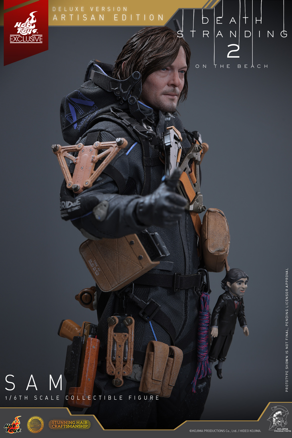 Hot Toys VGM77AE Death Stranding 2: On the Beach - Sam (Artisan Edition Deluxe Version) [Hot Toys Exclusive]