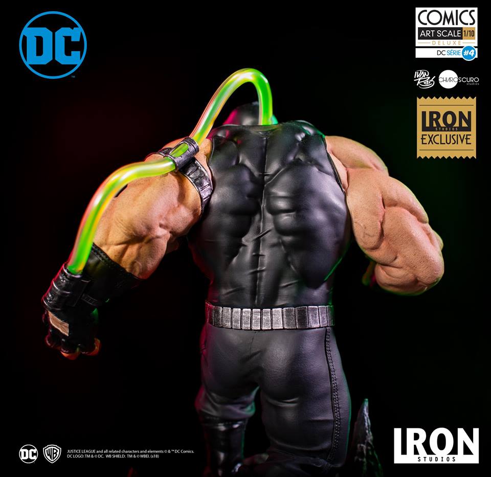 Iron Studios Deluxe Art Scale 1/10 DC Comics Series 4 - Bane (EX)