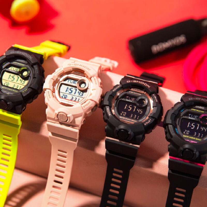 นาฬิกาข้อมือ ผู้หญิง Casio G-shock G-Squad Bluetooth GMD-B800 Series รุ่น GMD-B800 GMD-B800-1 GMD-B800-1